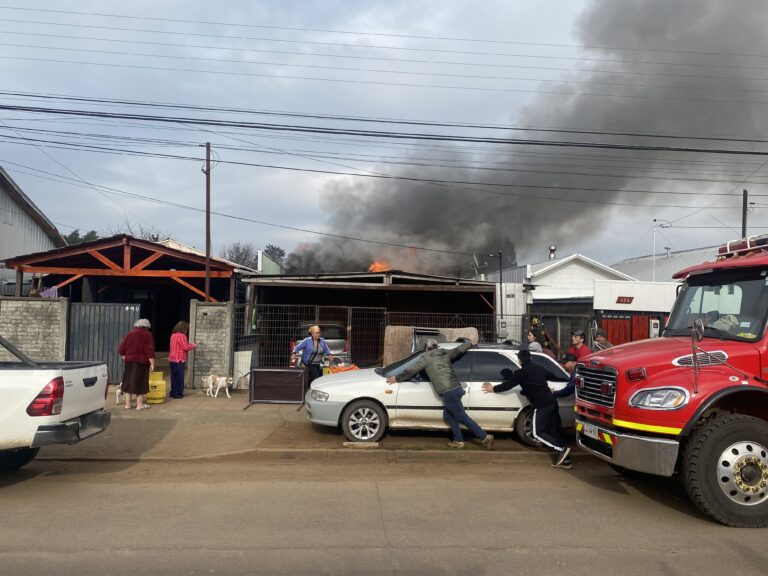 INCENDIO AFECTO A VIVIENDA INTERIOR