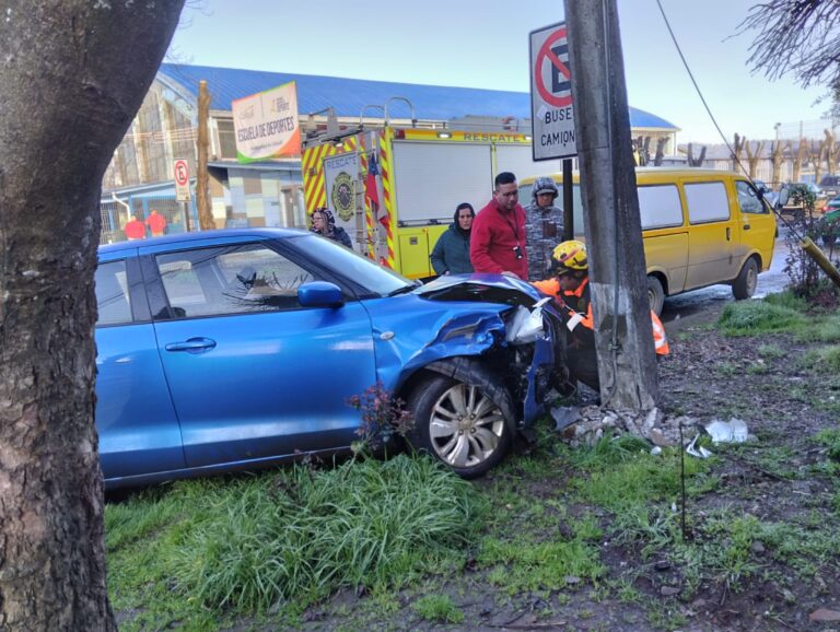 NUEVO CHOQUE EN LA ESQUINA DE BULNES CON SAAVEDRA NORTE