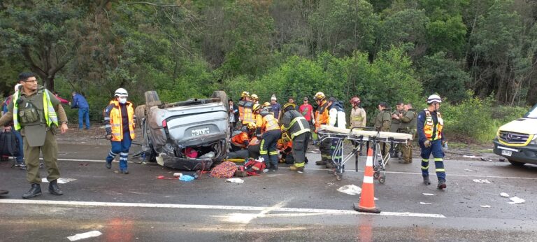 «DOS ACCIDENTES DE TRÁNSITO EN RUTA 5 CAUSAN LESIONES»