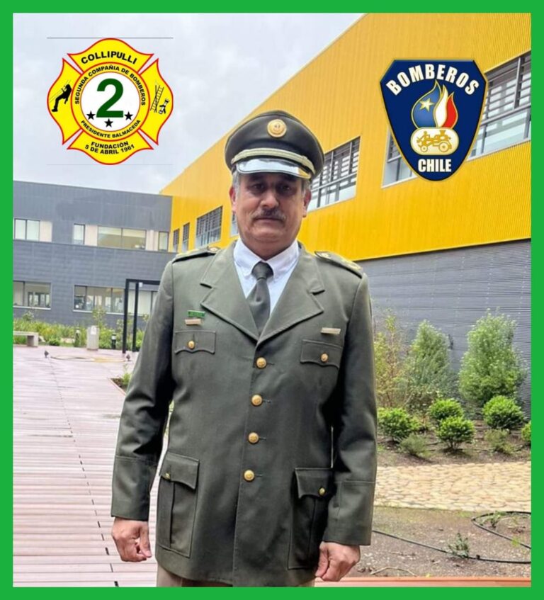 ASUMEN NUEVOS DIRIGENTES EN CUERPO DE BOMBEROS DE COLLIPULLI
