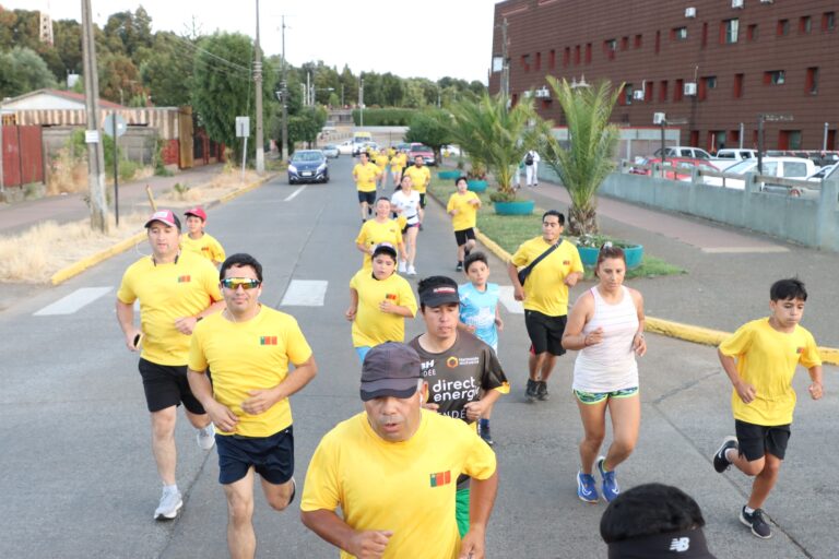 Corrida Familiar  en Collipulli