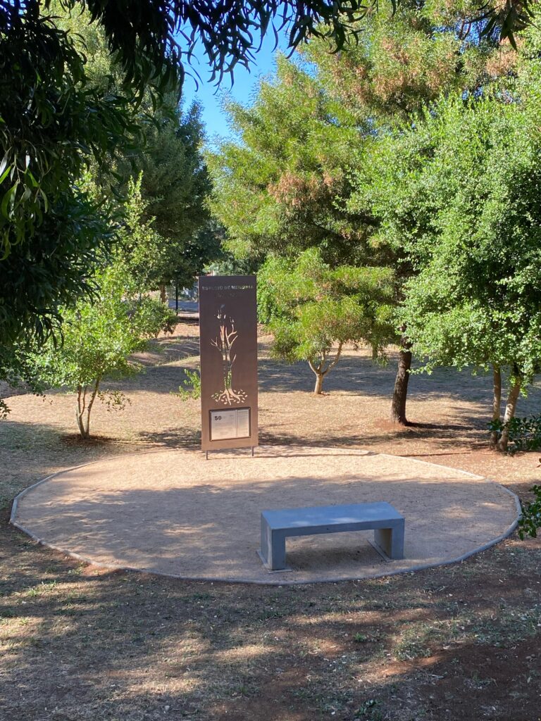 MEMORIAL DE VICTIMAS DE LA DICTADURA EN PARQUE SANTA LUCIA