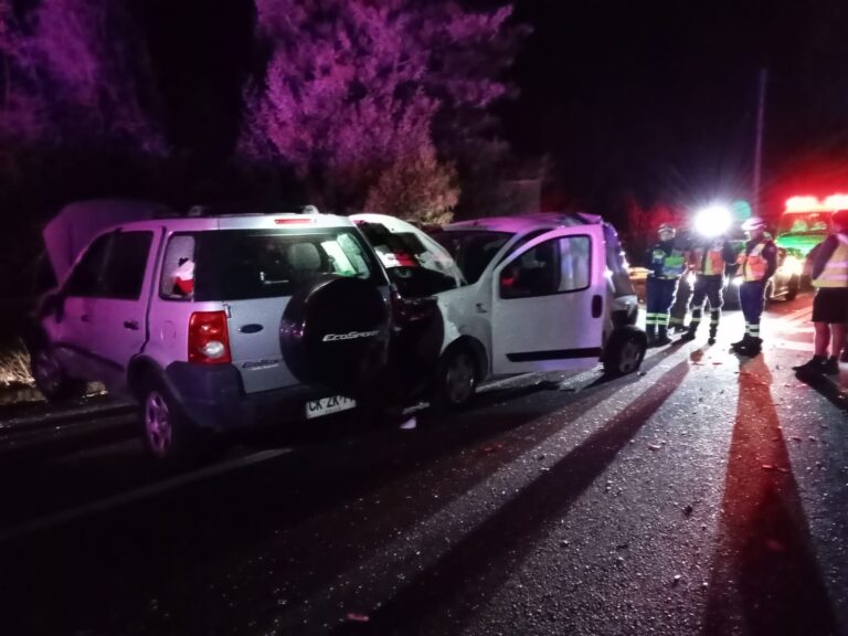 CINCO LESIONADOS EN ACCIDENTE