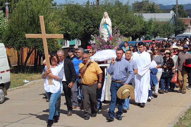 PREPARAN FIESTA RELIGIOSA   DE NUESTRA SEÑORA DE LOURDES 2024