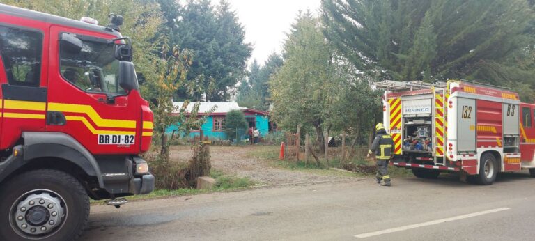 PRINCIPIO DE INCENDIO EN SECTOR RURAL