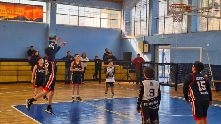ENCUENTRO REGIONAL DE MINI BÁSQUETBOL: FOMENTANDO FUTURAS PROMESAS DEL DEPORTE EN COLLIPULLI