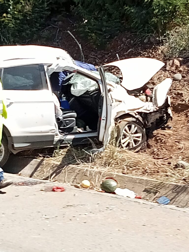 UN LESIONADO EN ACCIDENTE CARRETERO
