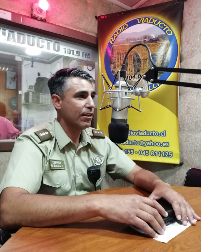 NUEVO COMISARIO DE CARABINEROS DE COLLIPULLI BUSCA ESTRECHAR LAZOS CON LA COMUNIDAD