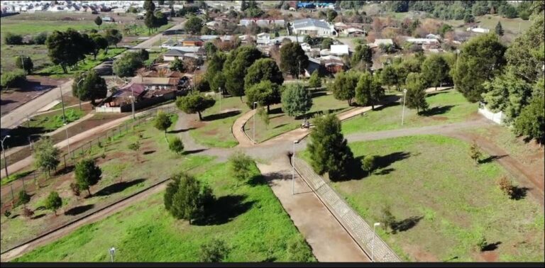 MEJORAS EN EL PARQUE SANTA LUCÍA: TRABAJOS EN MARCHA CON ACCESO RESTRINGIDO A ALGUNAS ÁREAS