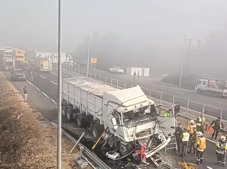CHOQUES EN RUTA 5: VARIOS HERIDOS