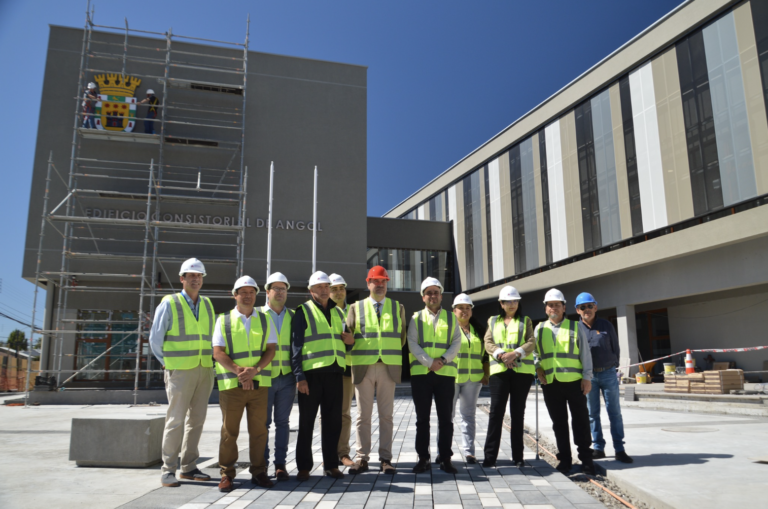 Angol Avanza Hacia la Inauguración de su Moderno Edificio Consistorial en Abril