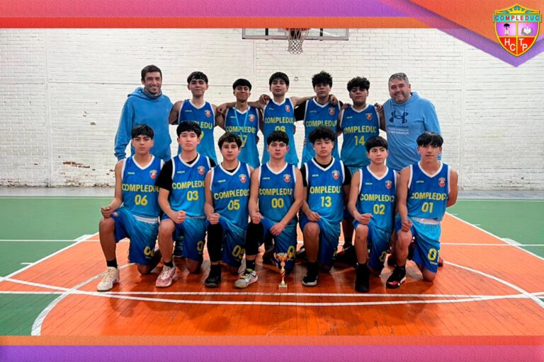 COMPLEDUC CAMPEON DEL BASQUETBOL COPA DE LA FRATERNIDAD
