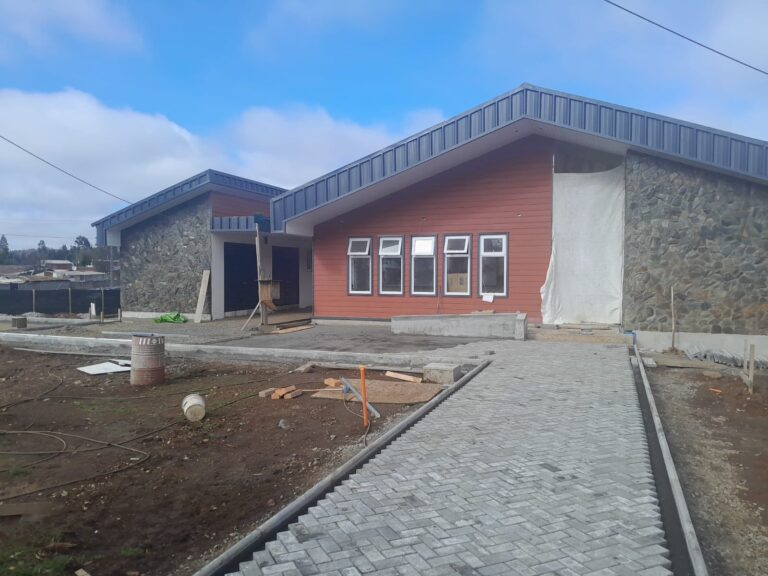AVANZA LA CONSTRUCCIÓN DE LA NUEVA POSTA DE VILLA PIDIMA