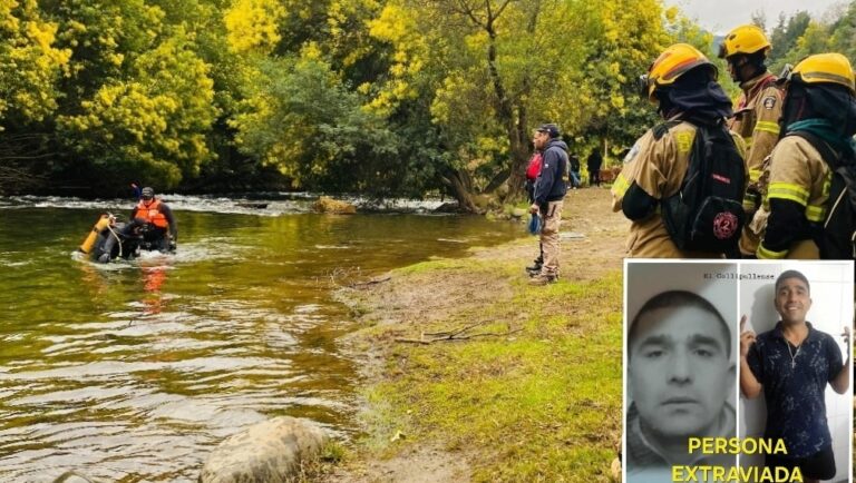 Intensifican búsqueda de hombre desaparecido en sector Villa Río Amargo de Collipulli