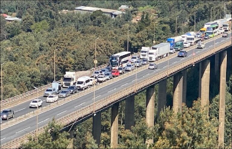GIGANTESCO TACO EN VIADUCTO DEL MALLECO