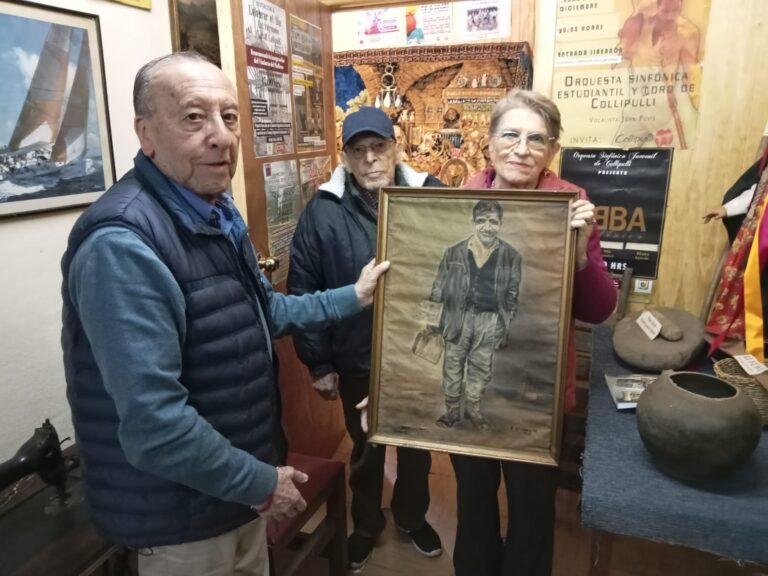 UNA DONACIÓN CON IDENTIDAD: MATRIMONIO COFRÉ–STANDEN ENTREGA VALIOSA PINTURA AL MUSEO DE COLLIPULLI