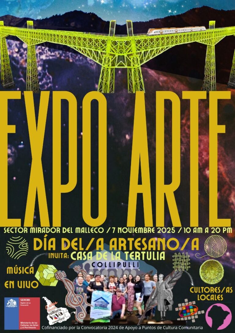 COLLIPULLI SE PREPARA PARA VIVIR UNA JORNADA DE ARTE Y CULTURA EN EL MIRADOR DEL MALLECO