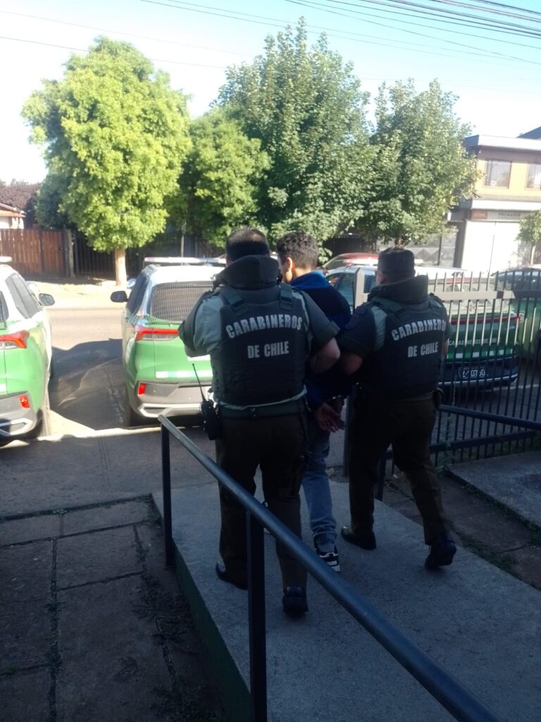 Carabineros detiene a sujeto por robo frustrado en pleno centro de la comuna