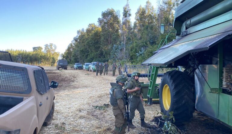 DETIENEN A TRABAJADOR POR INCENDIO FORESTAL NEGLIGENTE EN COLLIPULLI