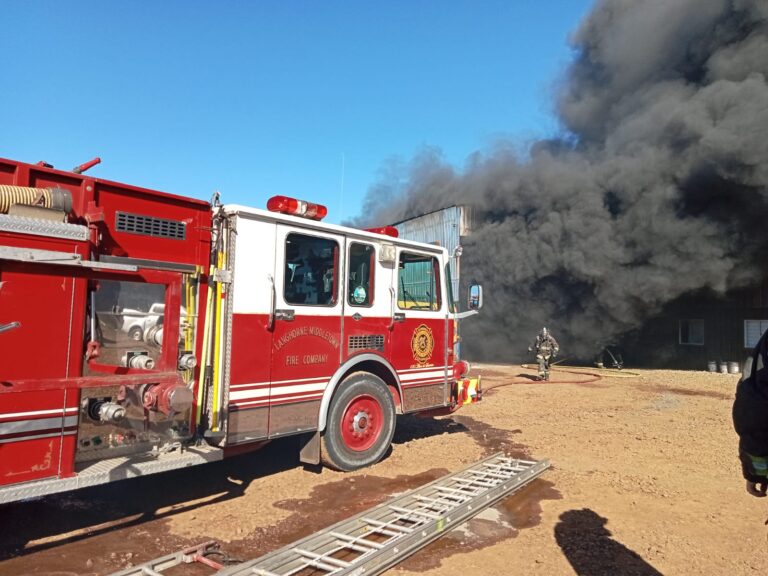 INCENDIO DESTRUYE BODEGA EN RUTA LAS TIJERAS