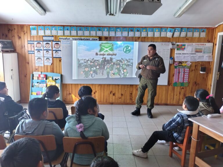 PATRULLA PACI DE COLLIPULLI FORTALECE LA PREVENCIÓN DE LA VIOLENCIA ESCOLAR EN SECTORES RURALES