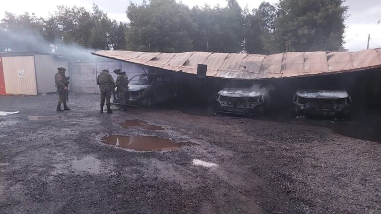 NUEVO ATENTADO A EMPRESA SAFCO EN COLLIPULLI