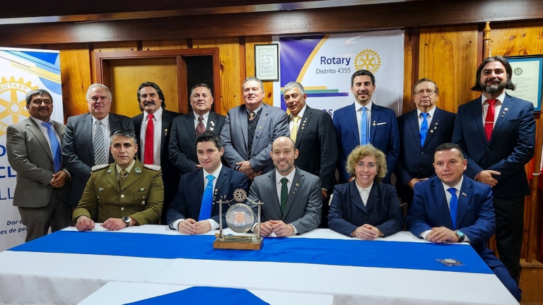 Francisco Pérez Díaz asume la presidencia del Rotary Club Collipulli para el período 2026-2027