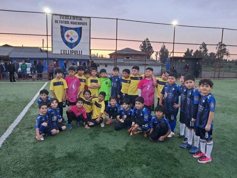 Una fiesta deportiva en las canchas La Bombonera de Collipulli